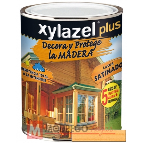 Barniz para madera 750 ml incoloro xylazel plus satinado