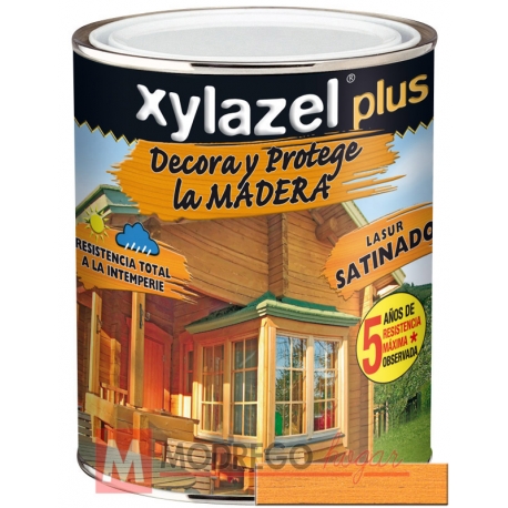 Barniz para madera 750 ml pino xylazel plus satinado