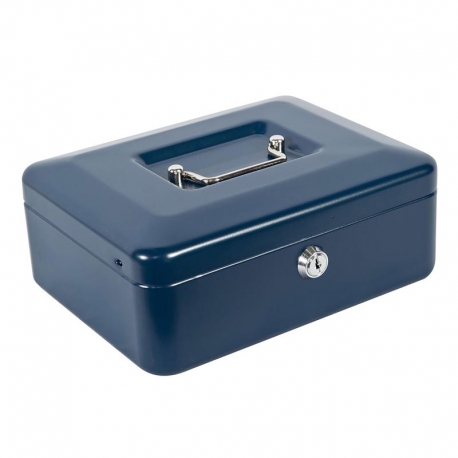 Caja de caudales joma super 1 azul 15,5 x 8 x 12 cm