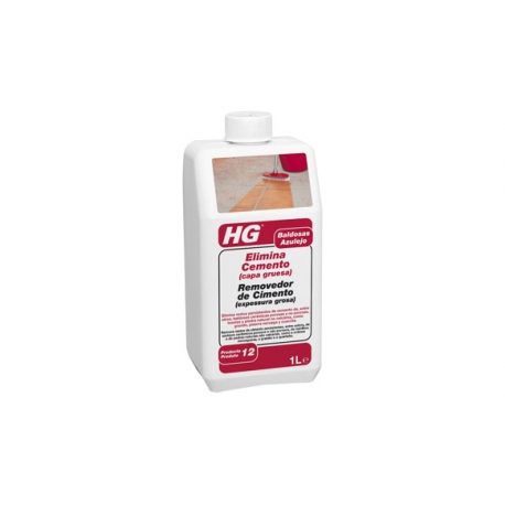 Eliminador de capas gruesas de cemento hg 1 l