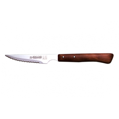 Cuchillo chuletero arcos 11 cm mango madera