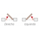 Cerradura con palanca y resbalon 6 /100i-hn yale