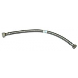 Conexion flexible acero inox hembra 1/2 - hembra 1/2 - 20 cm