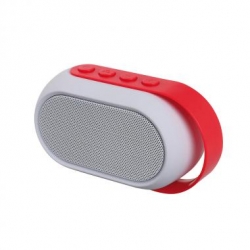 Altavoz bluetooth tes155r clipsonic rojo