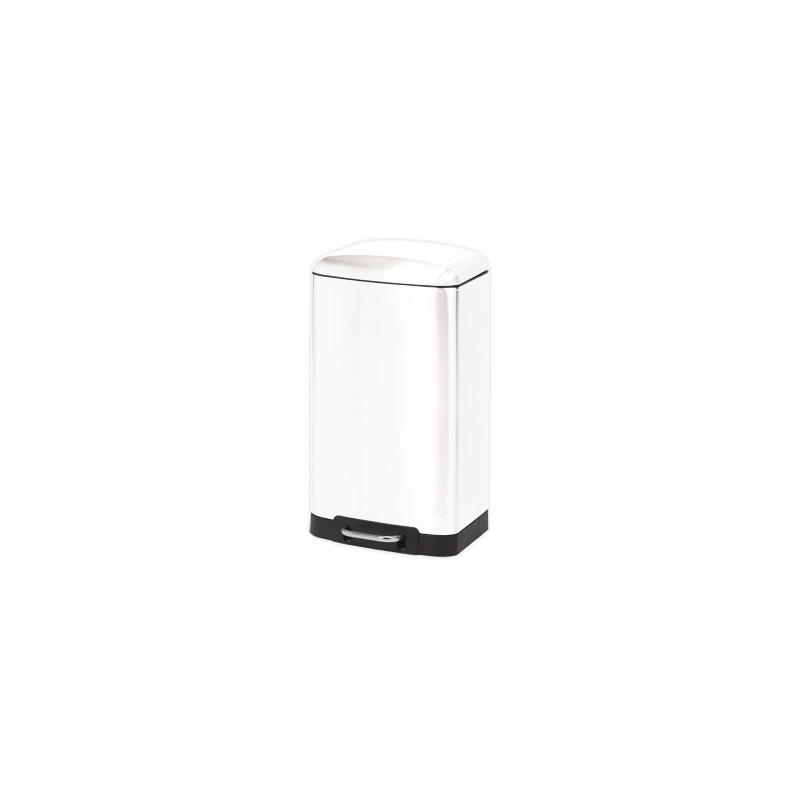 ⇒ Cubo de basura blanco metal 20 litros ▷ Precio. ▷ Comprar con los Mejores  Precios. Ofertas online