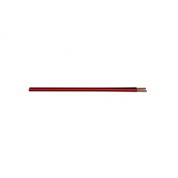 Cable audio rojo - negro 2x0,75