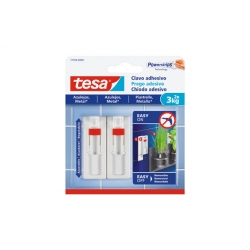 Clavo adhesivo tesa sms ajustable removible azulejos