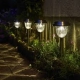 Lampara jardin solar led pulzar