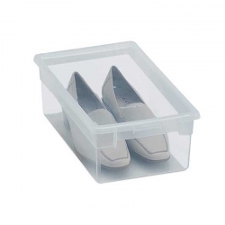Caja organizadora multiuso terry light box transparente 5l