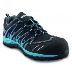 Zapato seguridad workfit trail s1p - src azul talla 42