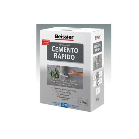 Cemento gris rapido beissier 1,5 kg