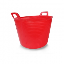 Capazo plastico rubi flextub rojo mod 3 40l