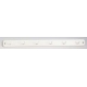 Colgador cocina blanco 6 ganchos