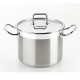 Olla bra profesional 26 cm con tapa inox