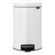 Cubo de basura brabantia 12 l blanco newicon