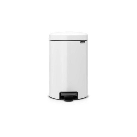 Cubo de basura brabantia 12 l blanco newicon