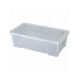 Caja organizadora multiusos light box transparente 36 litros