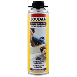 Limpiador de espuma poliuretano soudal 500ml