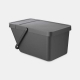 Cubo de reciclaje apilable brabantia sort and go 20l gris