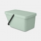 Cubo de reciclaje apilable brabantia sort and go 20l verde jade