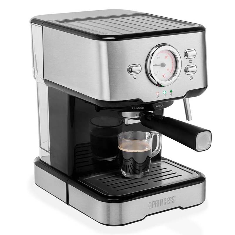 ⇒ Cafetera express princess 249412 20 bars 1100w ▷ Precio