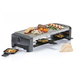 Raclette pierrade princess stone and party 8 personas negro