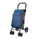 Carro compra carlett urban duo 4 ruedas giratorias azul