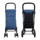 Carro compra carlett urban duo 4 ruedas giratorias azul