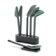 Conjunto de utensilios leuke de cocina + base set 5 unidades