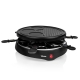 Raclette tristar grill para 6 personas negro