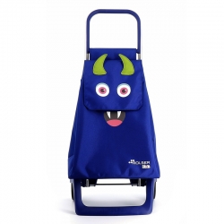 Carro compra infantil rolser monster azul