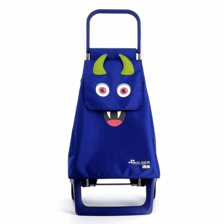 Carro compra infantil rolser monster azul