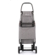 Carro compra plegable rolser i-max tweed 4 ruedas gris