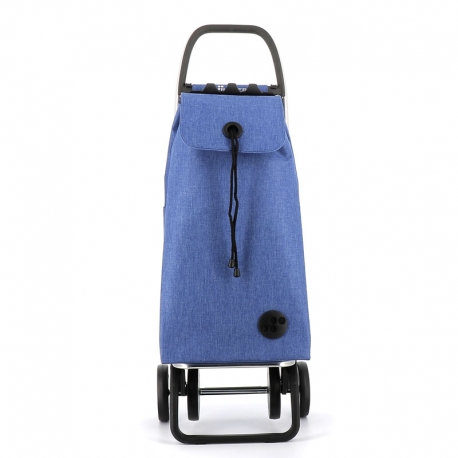 Carro compra plegable rolser i-max tweed 4 ruedas azul