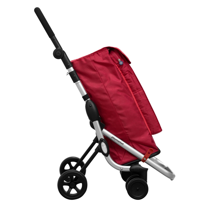 Carro de la compra Playmarket We Go 24960C rojo cereza 353