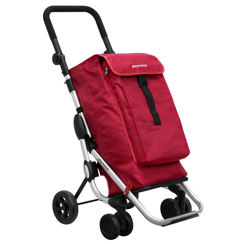 Carro de la compra Playmarket We Go 24960C rojo cereza 353