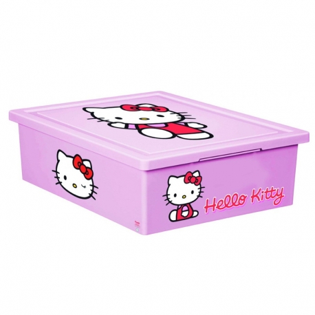 Caja de resina terry multiusos hello kitty 29 x 37 x 11