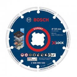 Disco diamante segmentado bosch x-lock expert 125mm