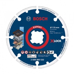 Disco diamante bosch expert metal wheel x-lock 115x22,23mm