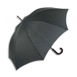Paraguas largo cuatro gotas automatico cuadros negro