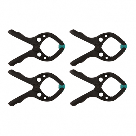 Pinza con resorte wolfcraft microfix 4 unidades 30mm