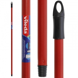 Palo vileda universal 140cm rojo