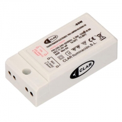 Transformador electronico edm para dicroicas 12v 20-60w