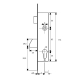 Cerradura monopunto tesa 2210/30-3ai