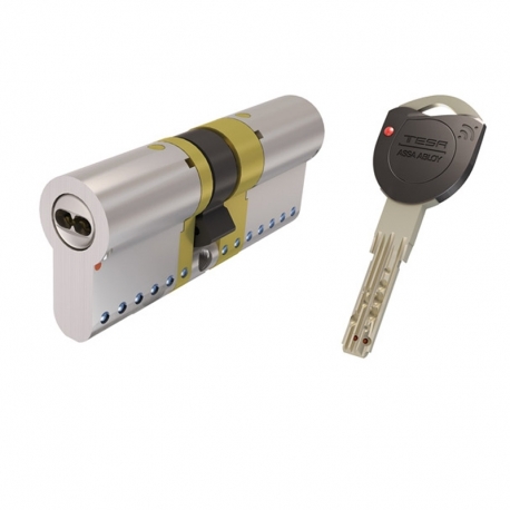 Cilindro seguridad tk100 tesa 35-35 niquel