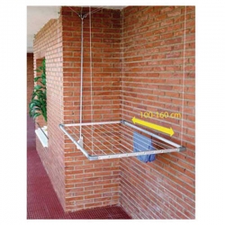 Tendedero de techo cuncial tezno 100-160