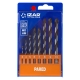 Juego de brocas pared izar 3 a 10mm 8 piezas