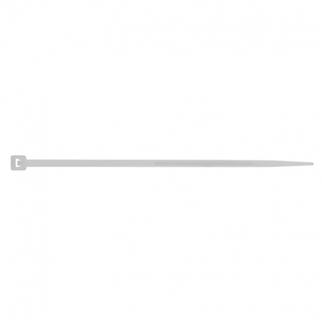 Brida nylon index bn-b 7,6x200mm blanca 100 unidades