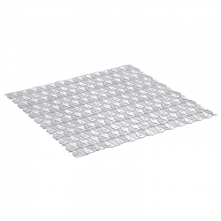 Alfombrilla Antideslizante para Ducha Gris PVC 54 x 54 x 1 cm (6