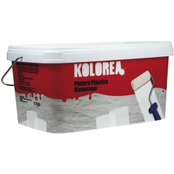 Pintura plastica monocapa kolorea 5 kg blanca